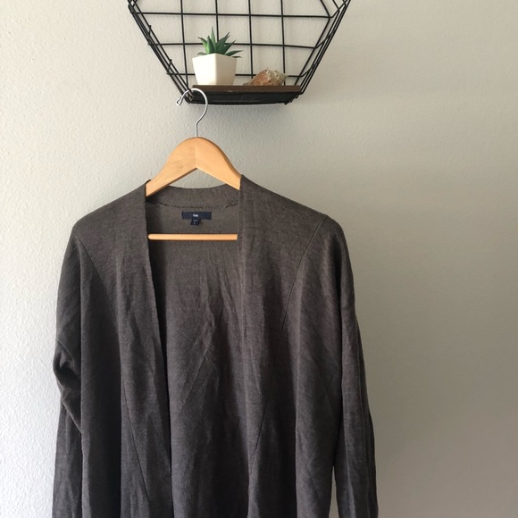 Grey/brown GAP cardigan - Picture 2 of 4